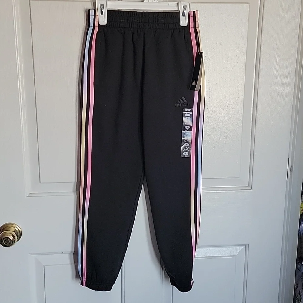 adidas girls black